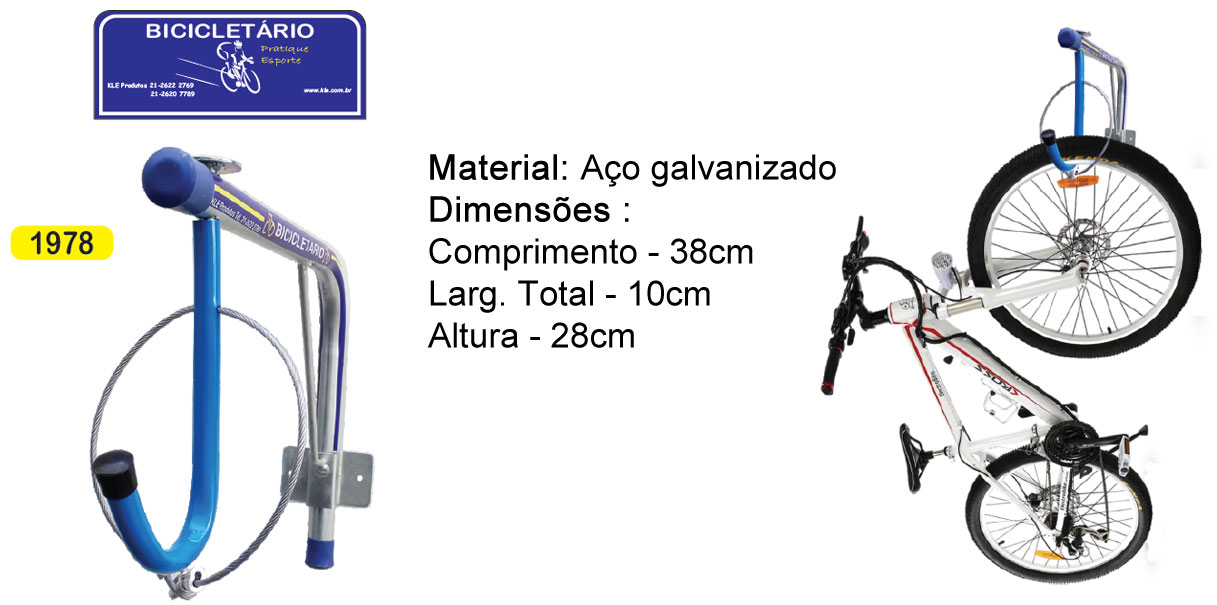 Vertical para 1 bicicleta